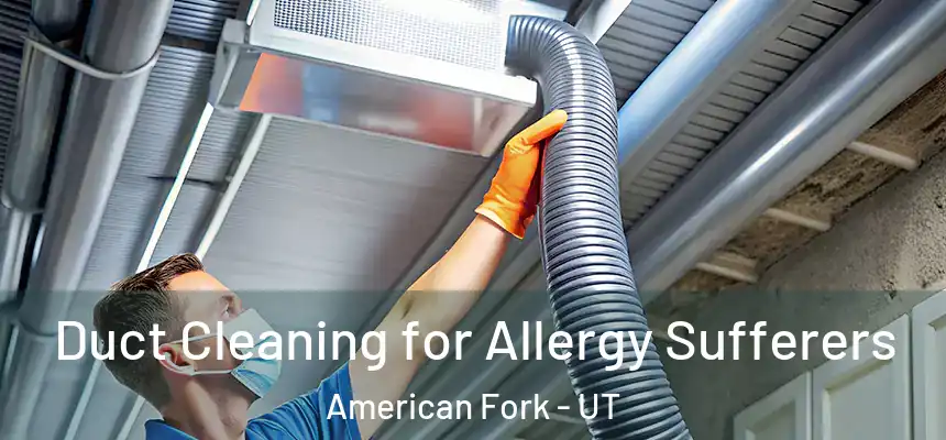 Duct Cleaning for Allergy Sufferers American Fork - UT